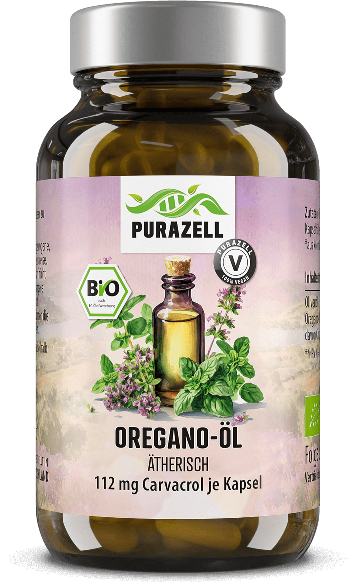 Bio Oregano L Kapseln Purazell