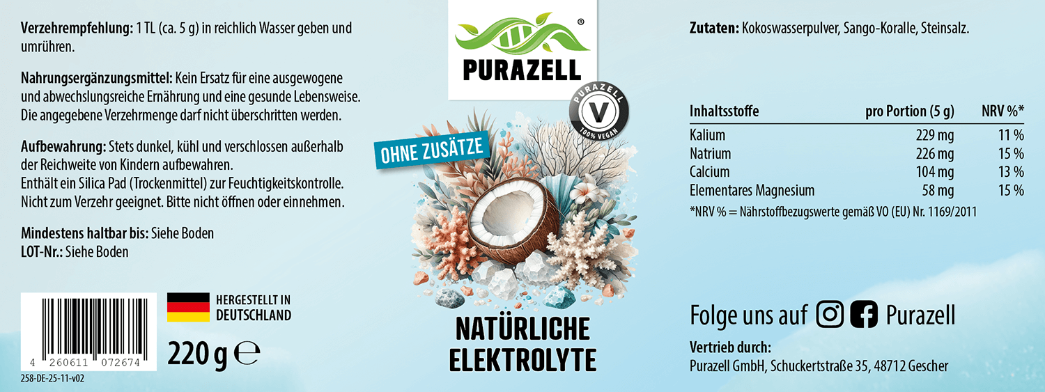 Natürliche Elektrolyte
