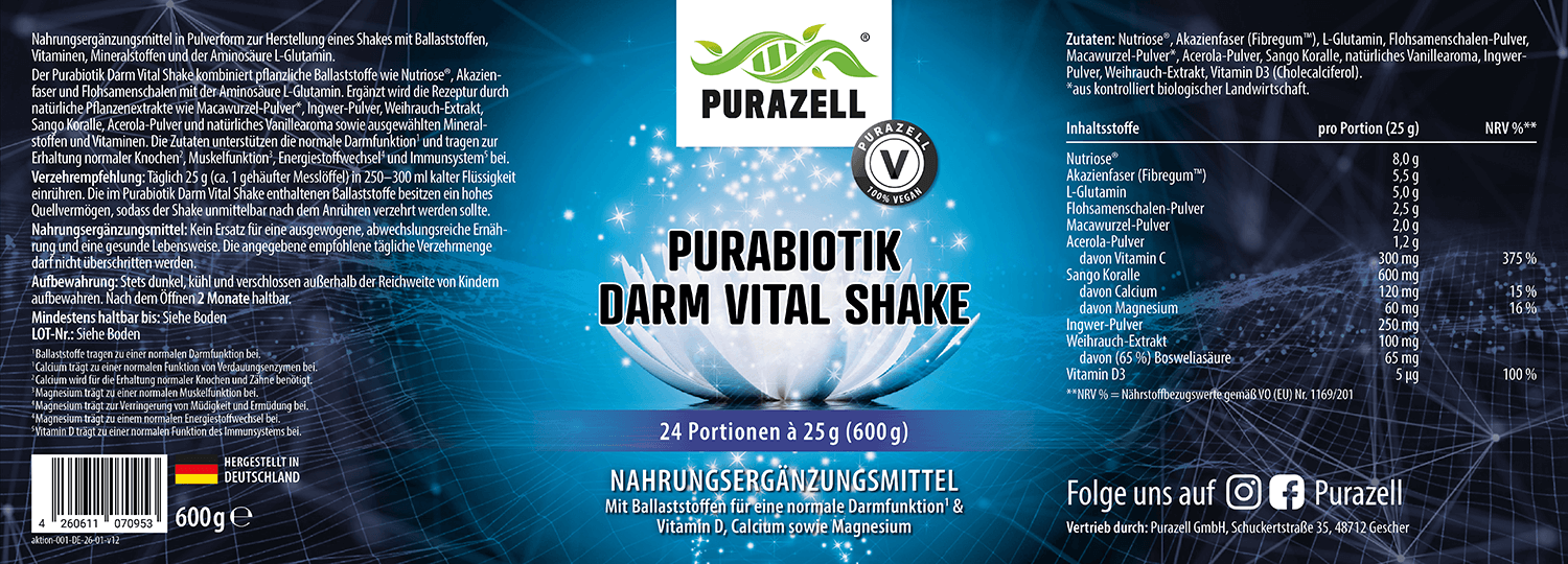 Purabiotik Darm Vital Shake