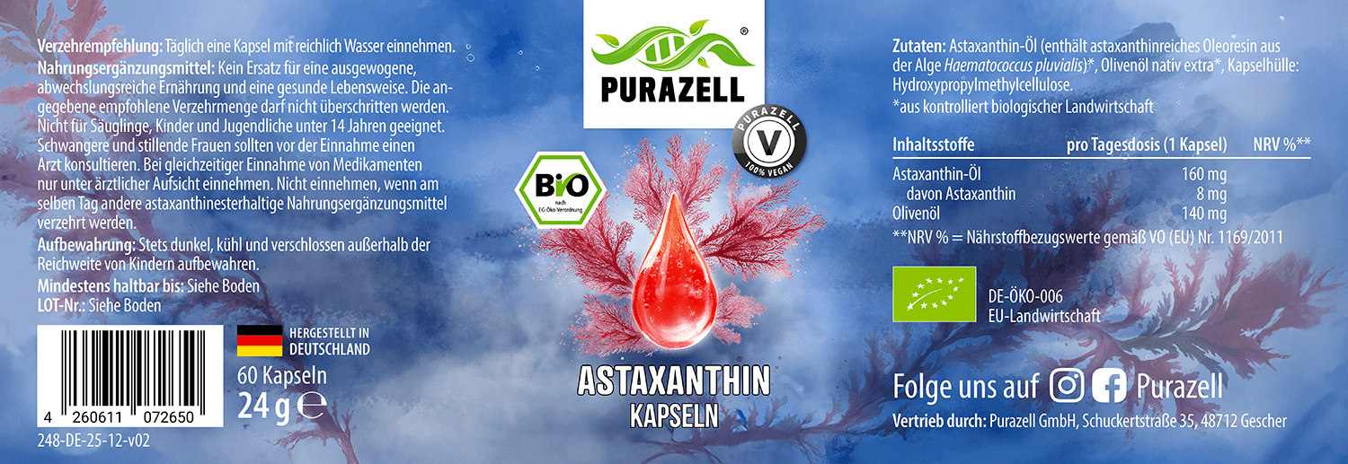 Astaxanthin-Kapseln