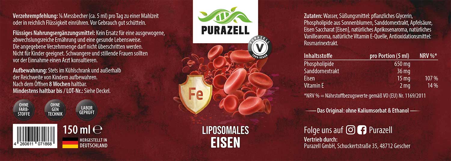 Liposomales Eisen