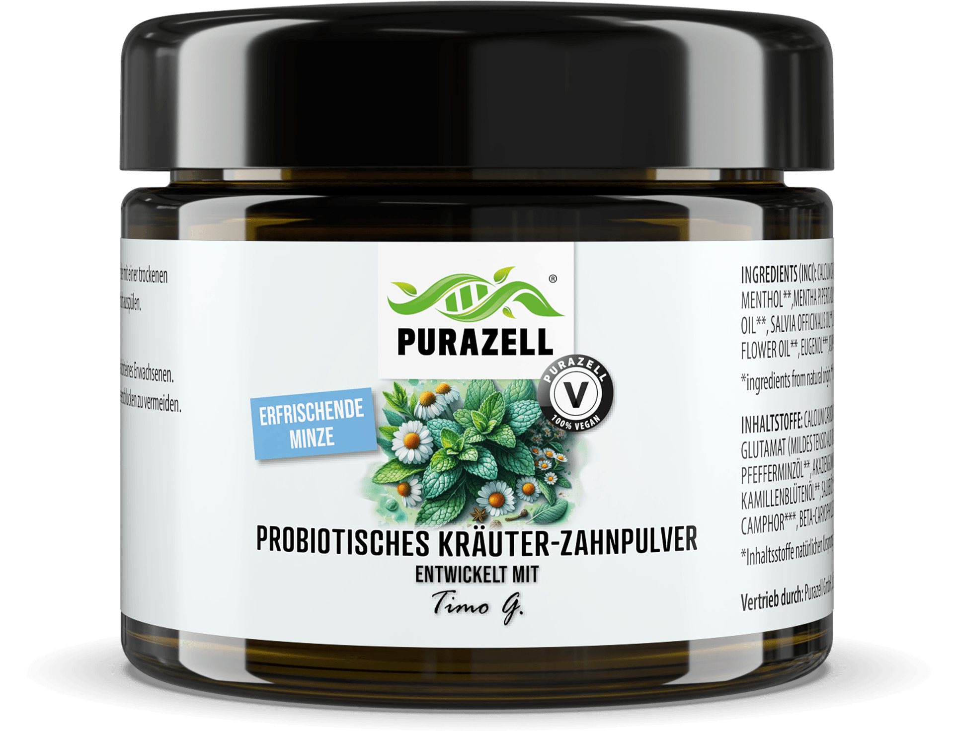 Probiotisches Kräuter-Zahnpulver