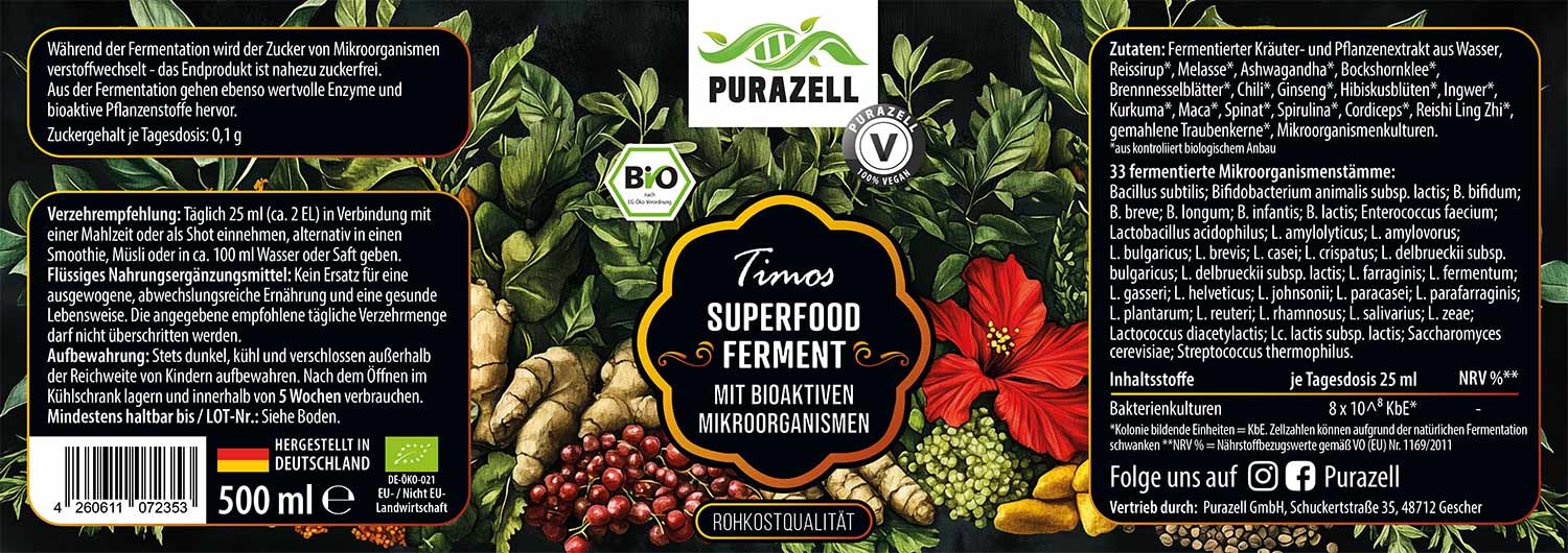 Timos Superfood-Ferment