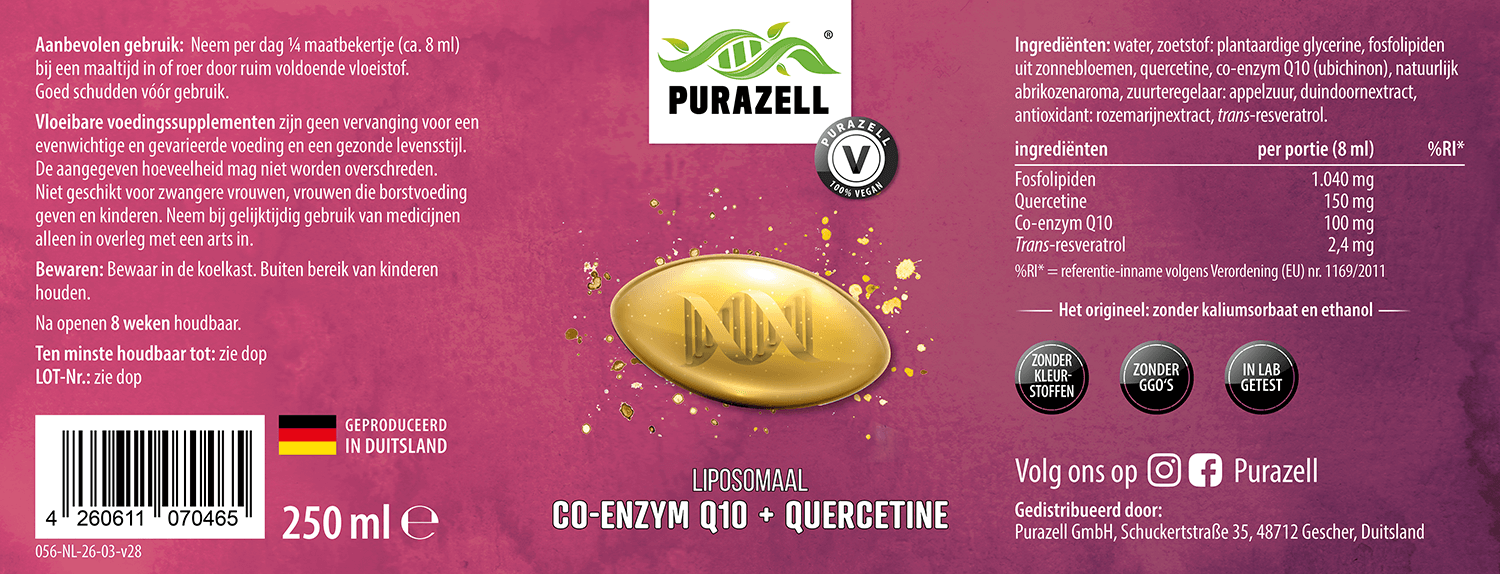 Liposomaal Q10 + quercetine