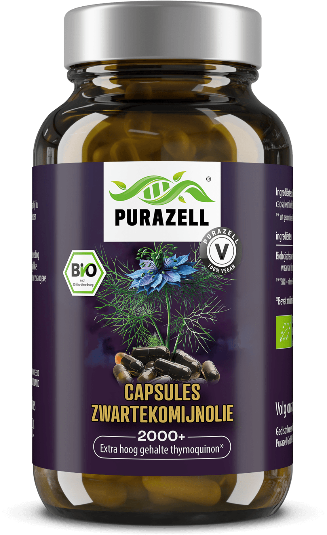 Biologische Capsules Zwartekomijnolie