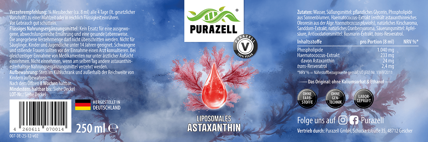 Liposomales Astaxanthin 2.0