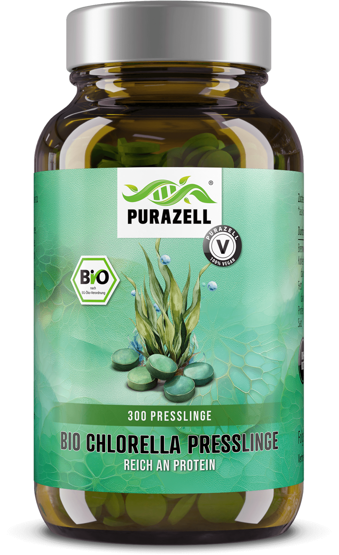Bio Chlorella Presslinge