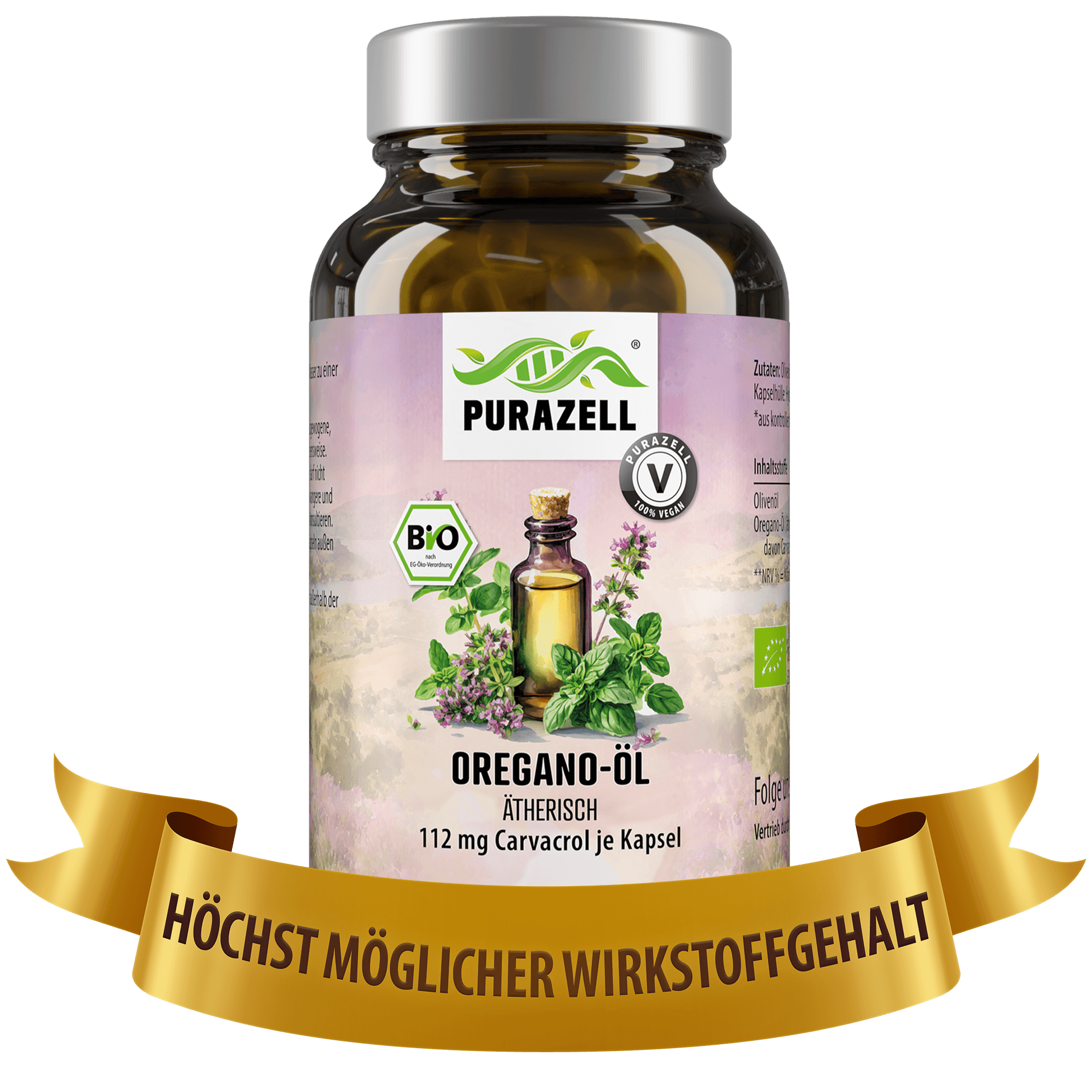 Bio Oregano-Öl Kapseln