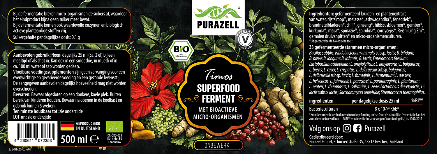 Timo's Superfood ferment