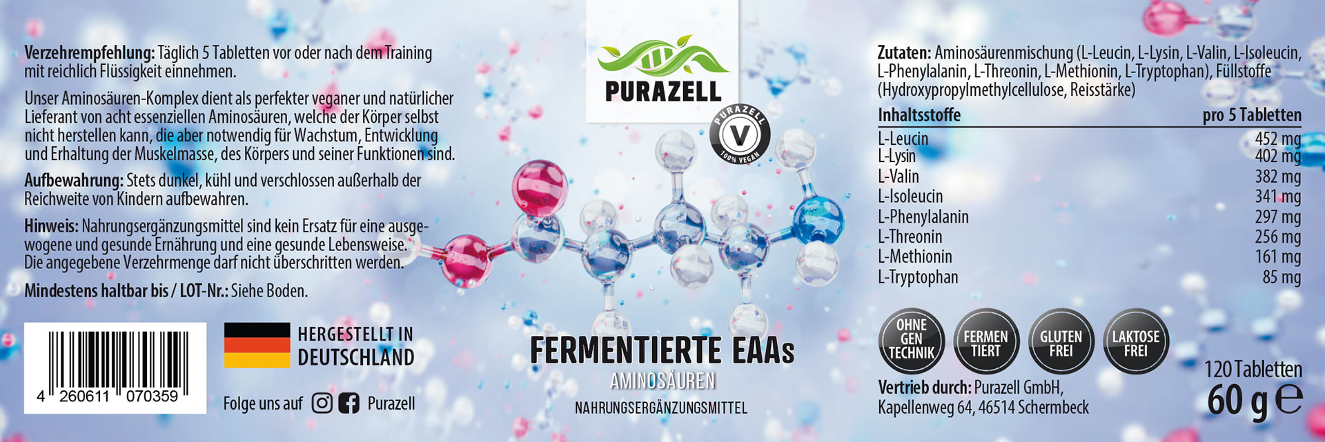 Fermentierte EAAs