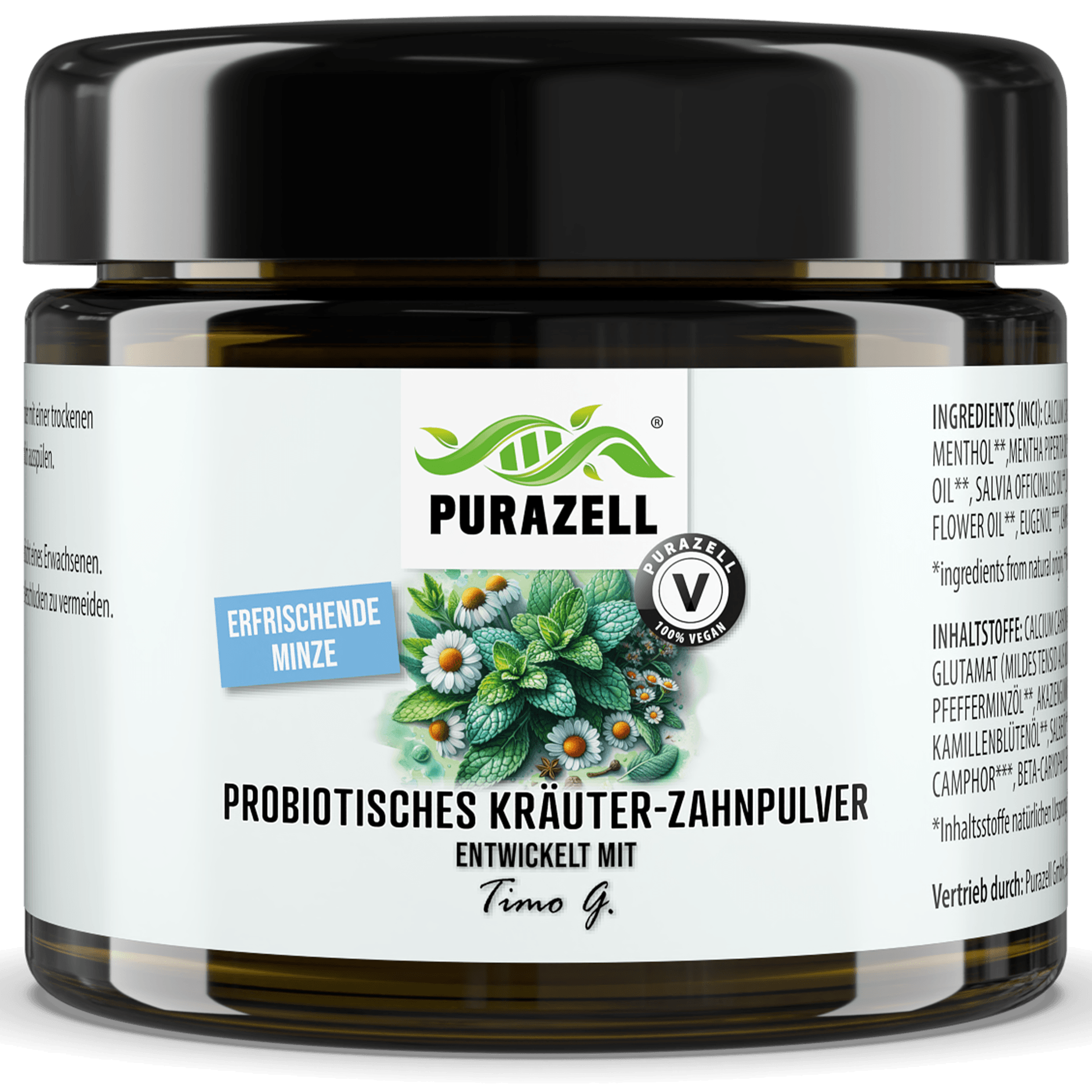 Probiotisches Kräuter-Zahnpulver