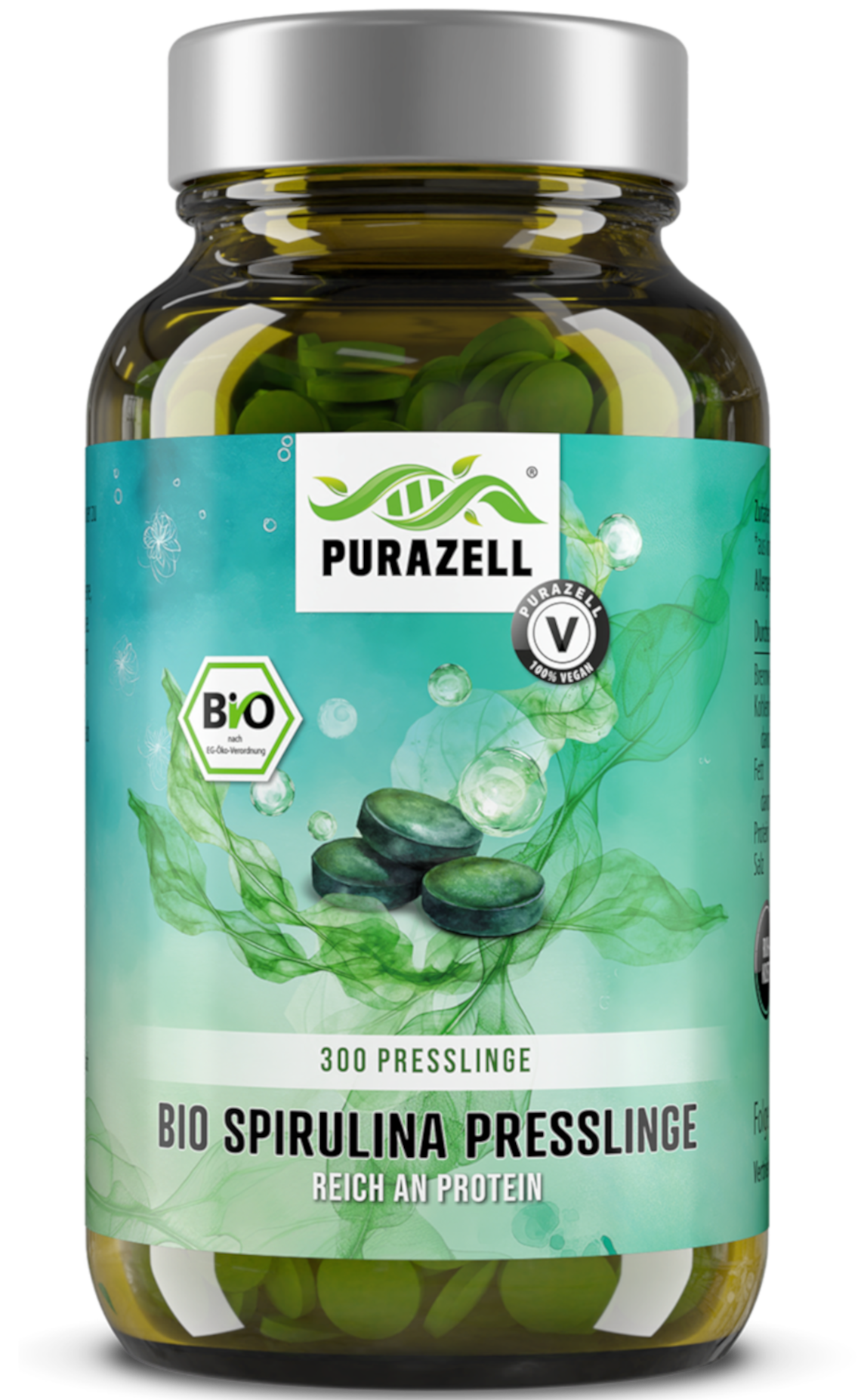 Bio-Spirulina-Presslinge
