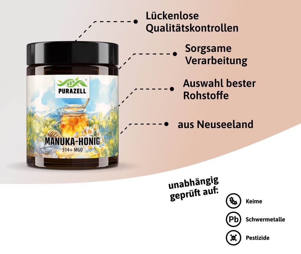 Echter Manuka Honig 514+ MGO