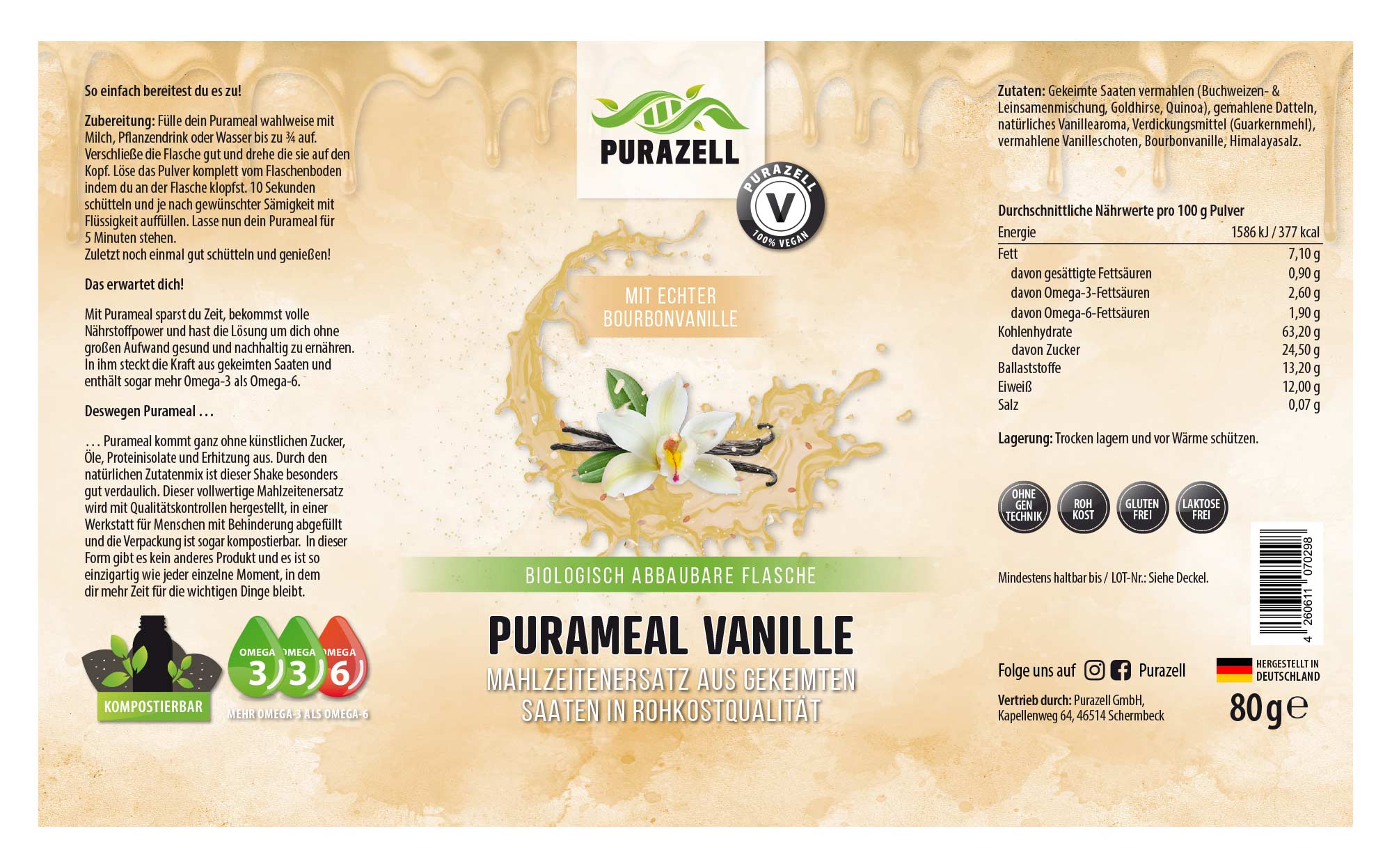 Purameal Sorten Mix: 8er-Bundle