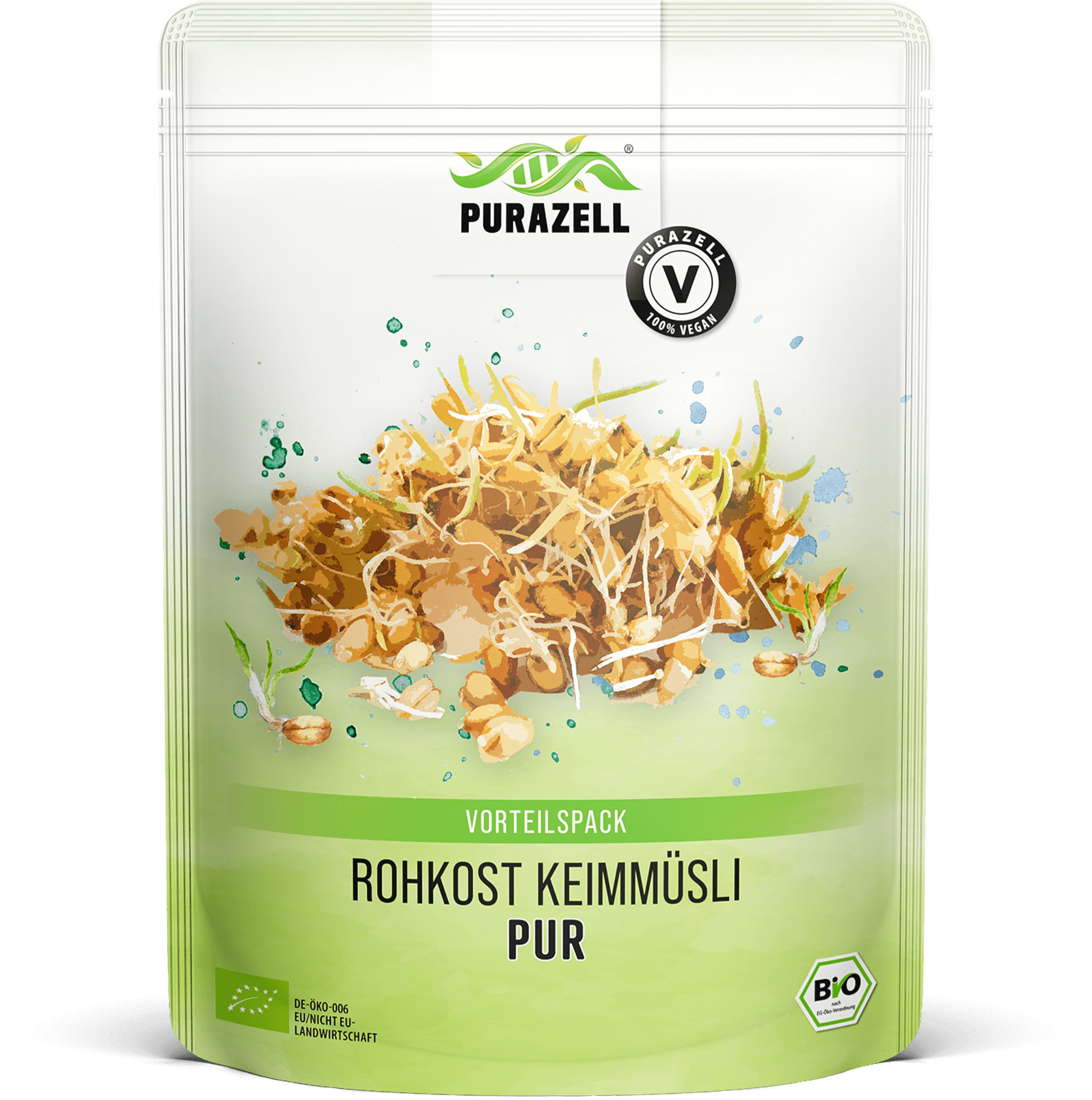 Bio Rohkost Keimmüsli Pur Vorteilspack