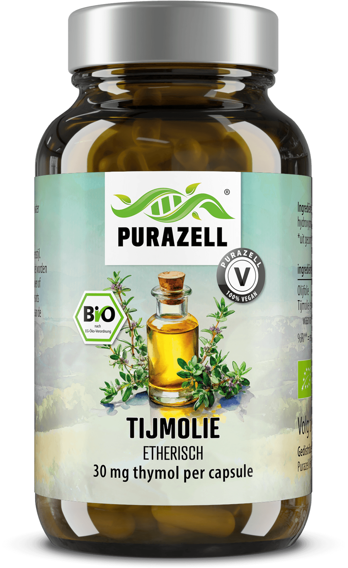 Biologische tijmolie capsules