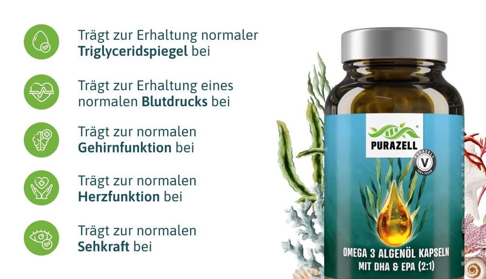 Omega 3 Algenöl Kapseln