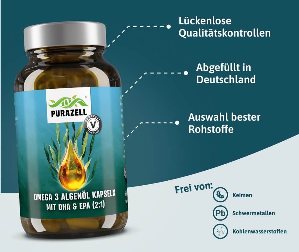 Omega 3 Algenöl Kapseln