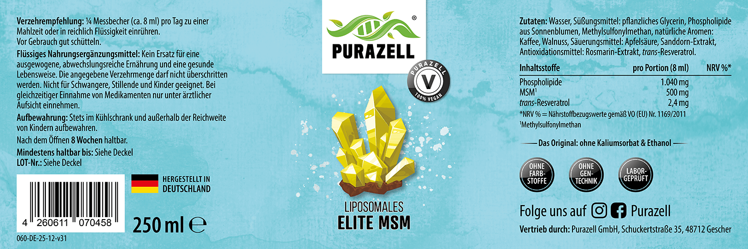 Liposomal Elite MSM