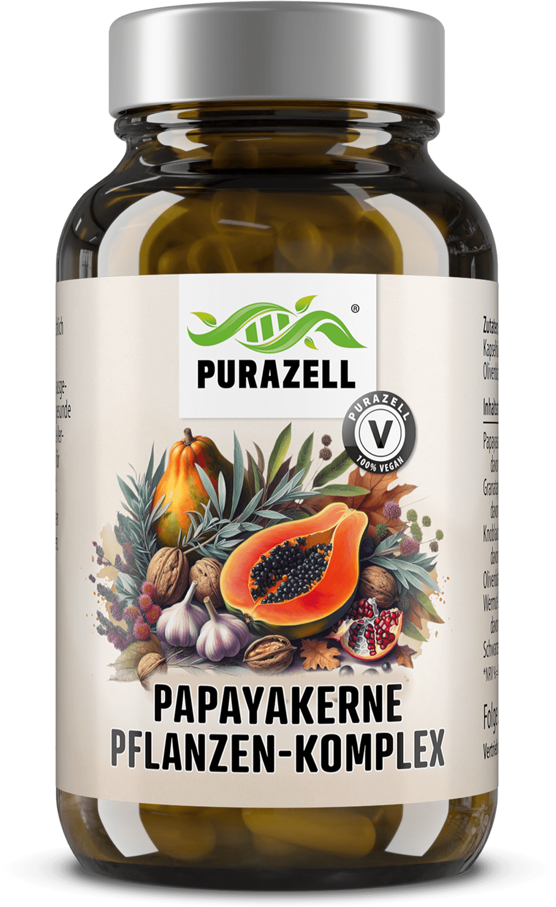 Papayakerne Pflanzen-Komplex 