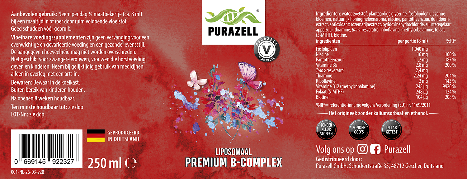 Liposomaal Premium B-Complex
