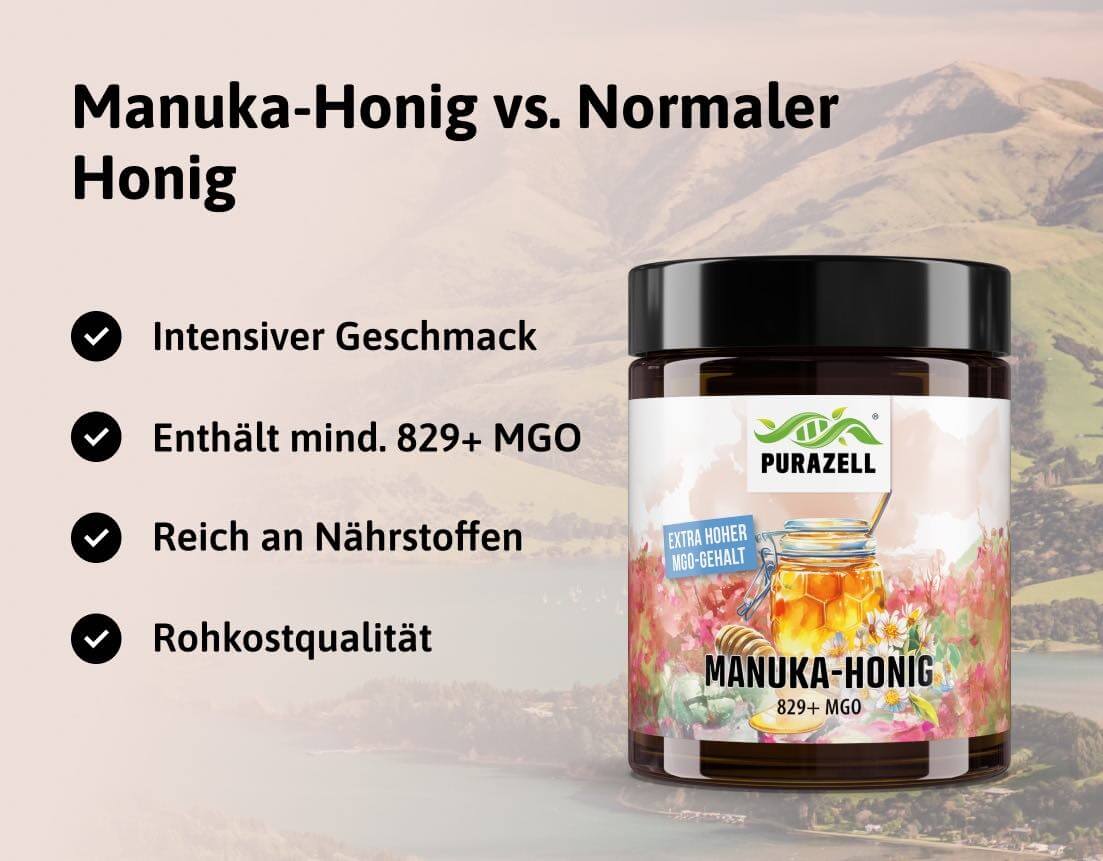 Echter Premium Manuka Honig 829+ MGO