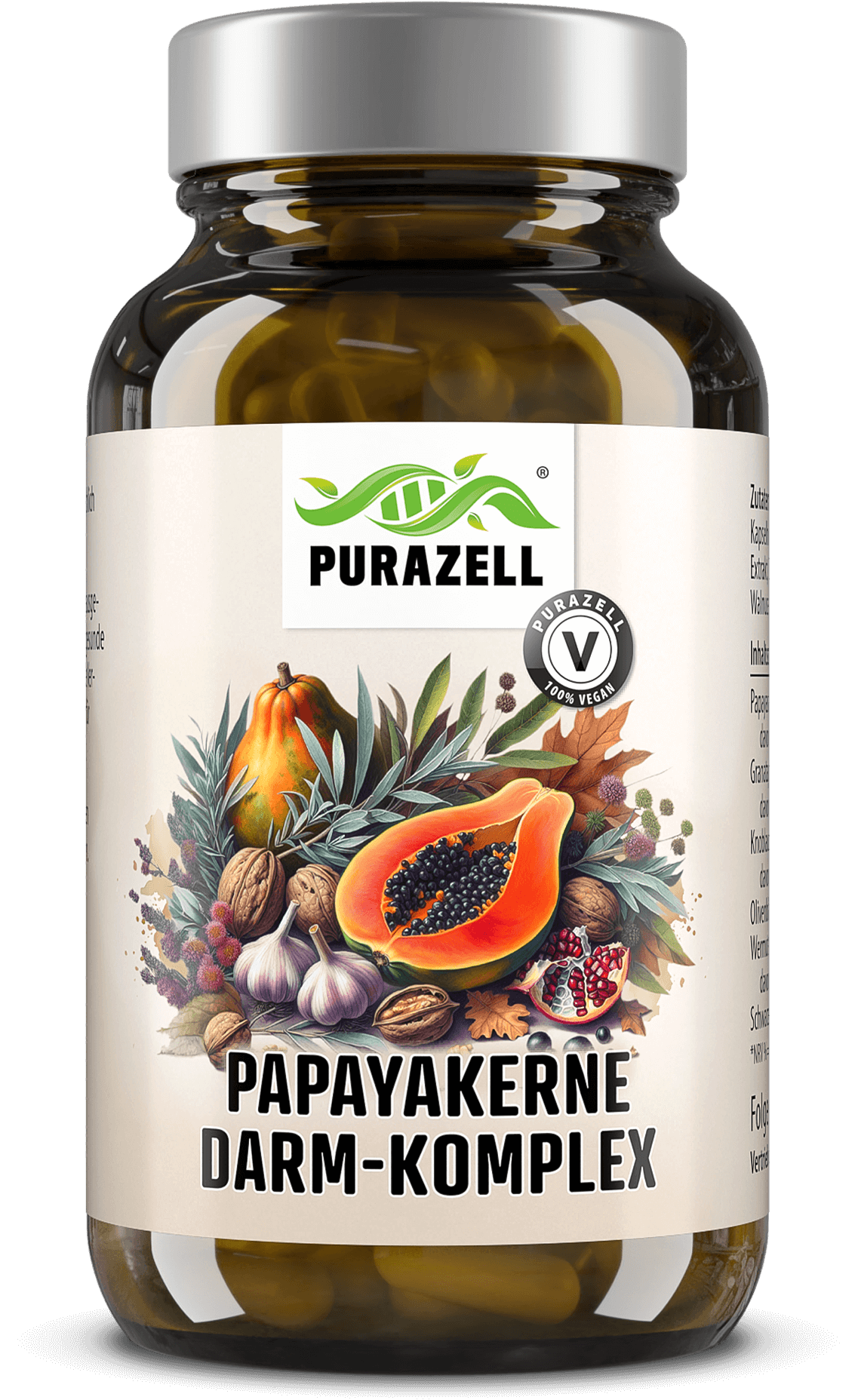 Papayakerne Darm-Komplex