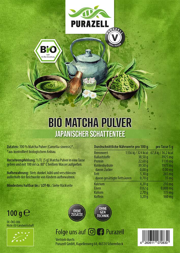Bio Matcha Pulver