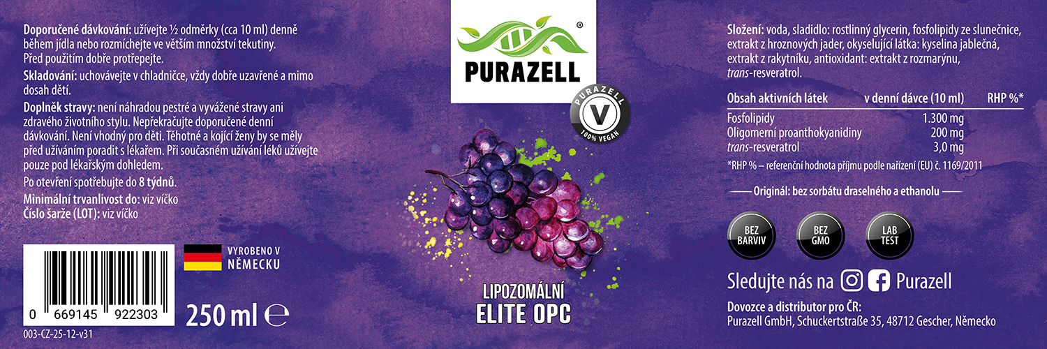 Lipozomální Elite OPC