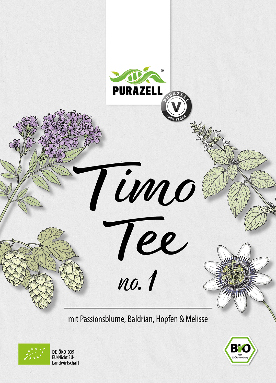 Timo Tee 1 mit Baldrian & Hopfen