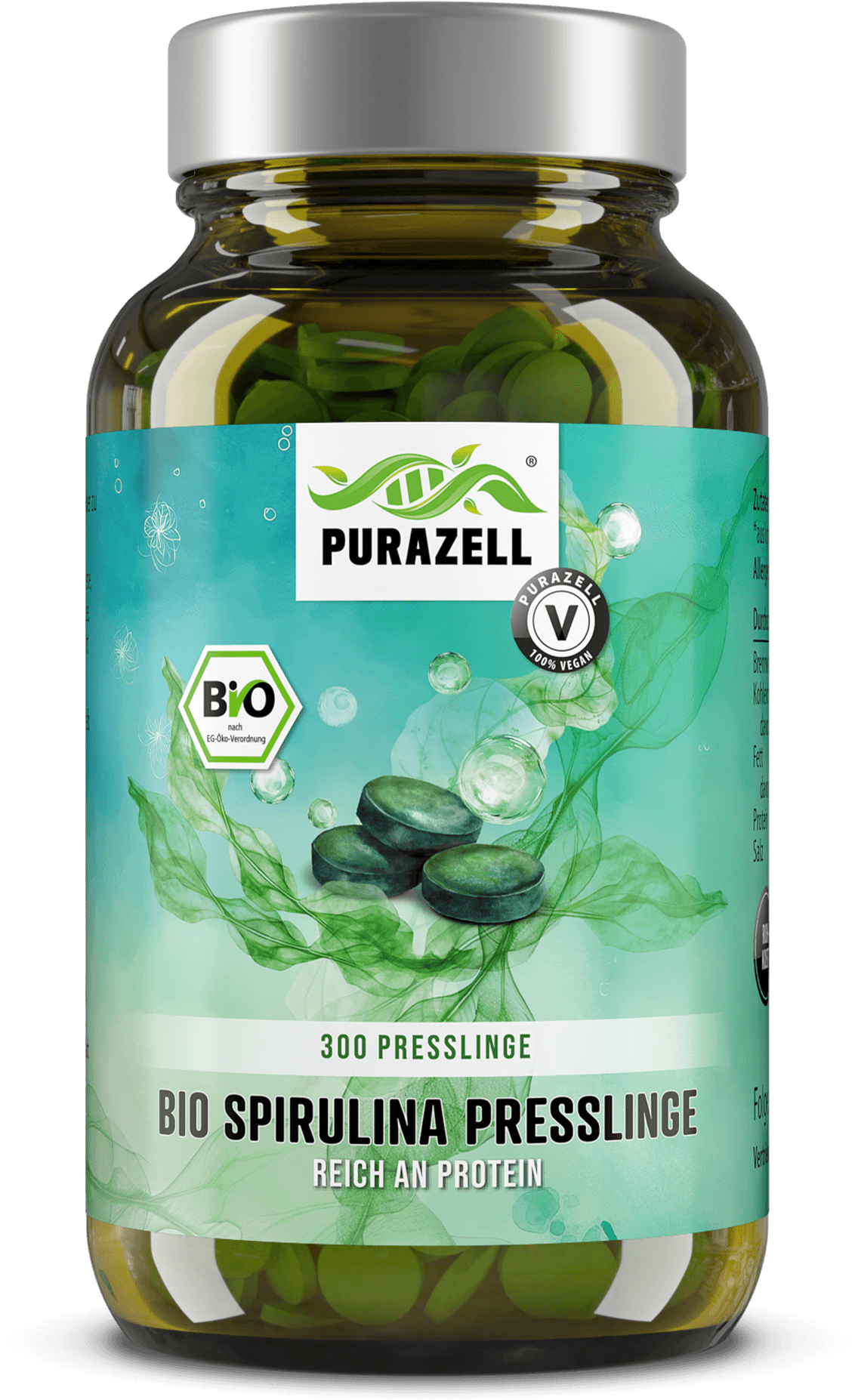 Bio Spirulina Presslinge