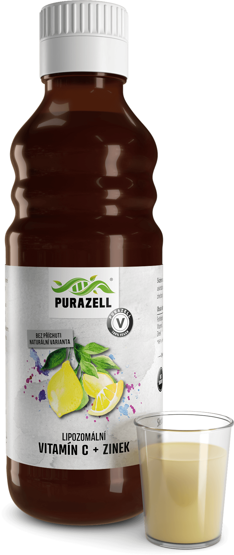 Čistý lipozomální vitamin C + zinek
