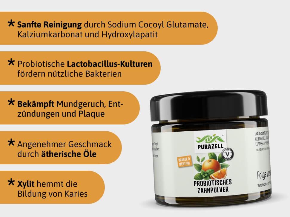 Probiotisches Zahnpulver