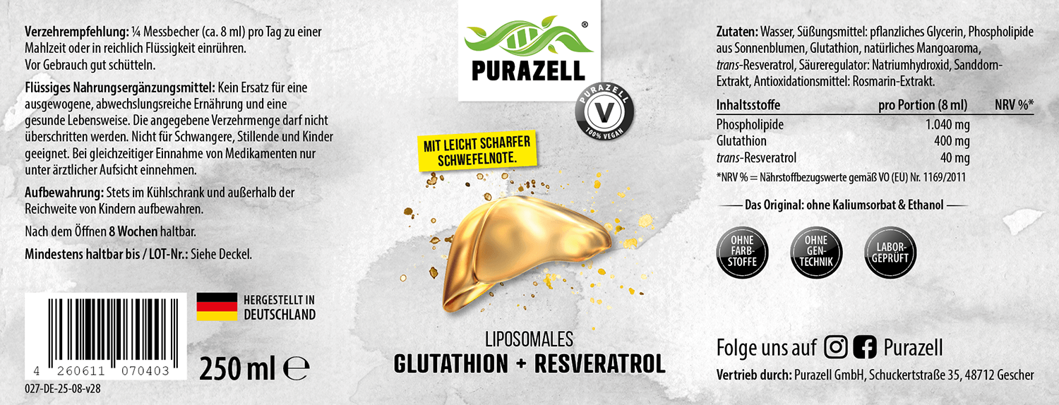 Glutation liposomalny + resweratrol