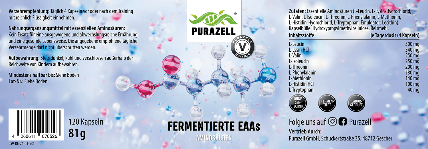 Fermentierte EAAs