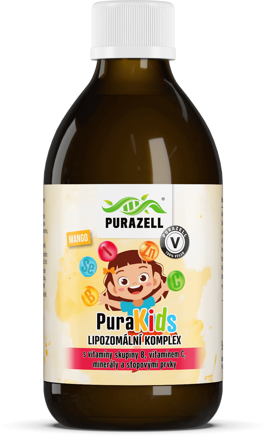 PuraKids lipozomální komplex - mango