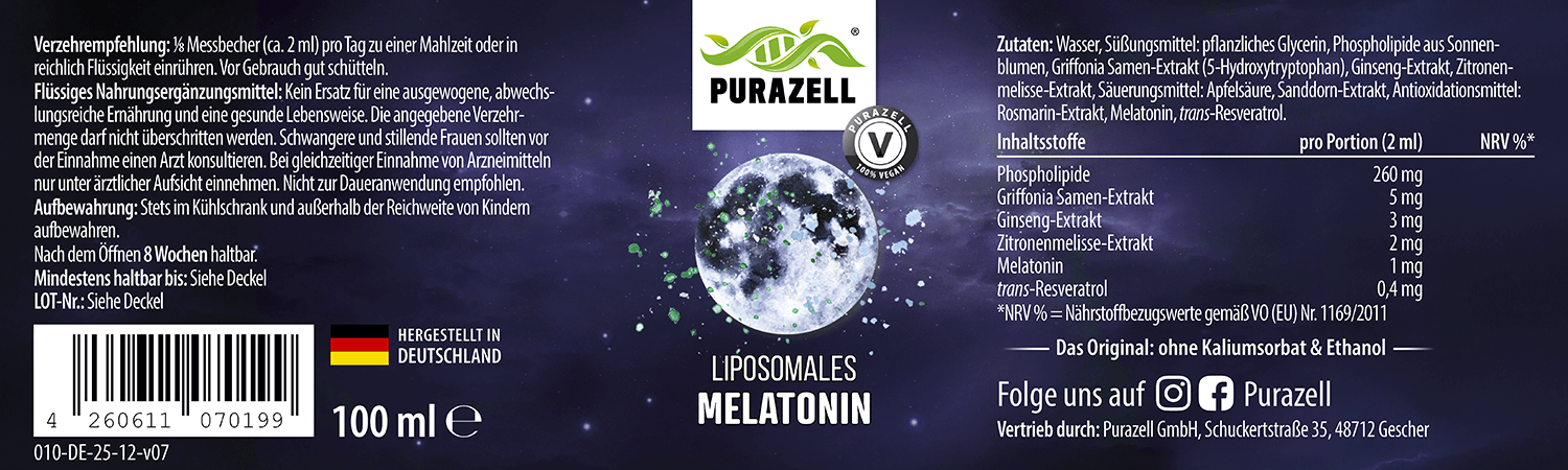 Liposomales Melatonin