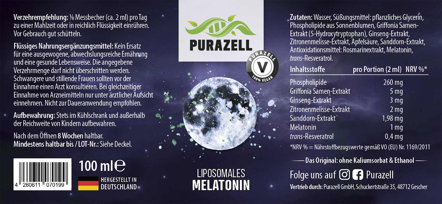 Liposomales Melatonin