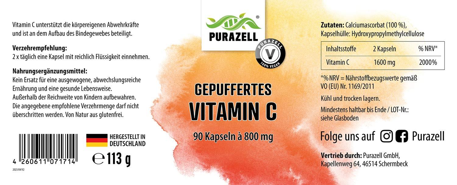 Gepuffertes Vitamin C