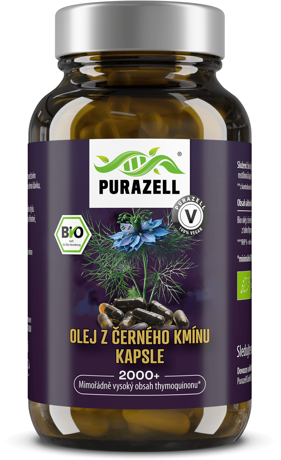 Kapsle s olejem z černého kmínu