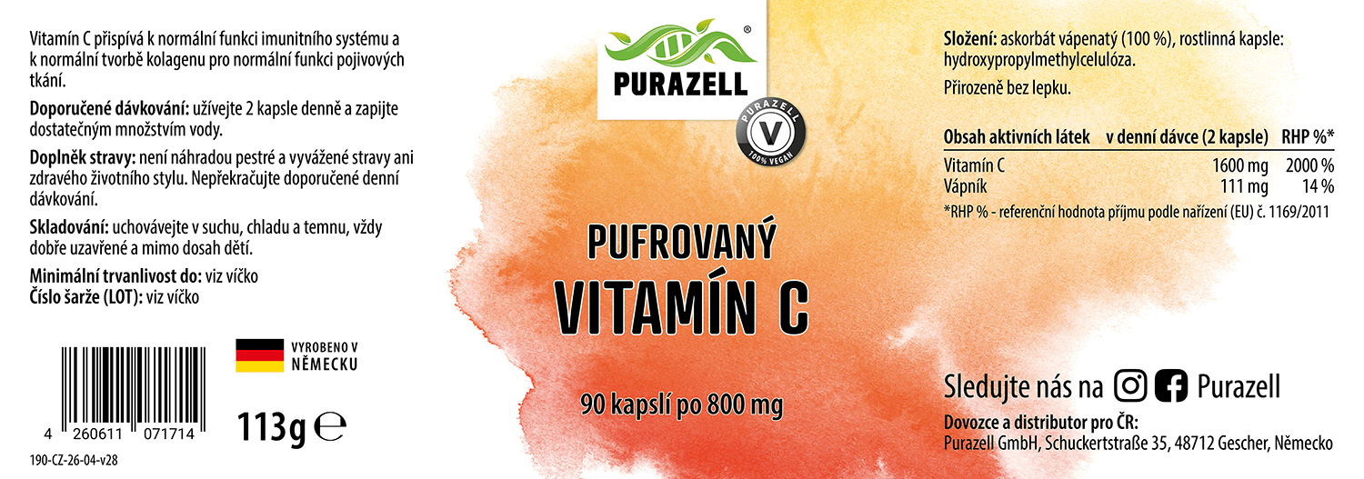 Pufrovaný vitamin C