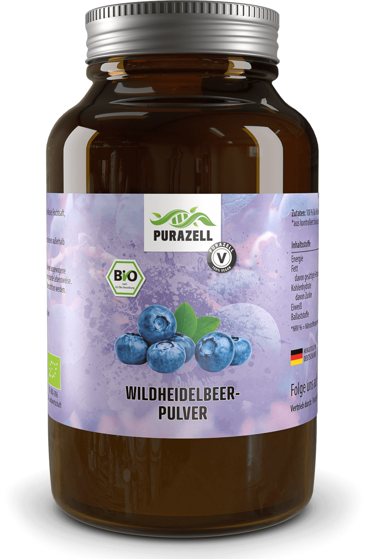 Bio Wildheidelbeerpulver